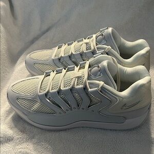 Nike Light Gray Mesh Sneakers. KD18 . Size 18.
